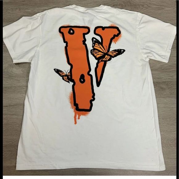VLONE Other - NEW Juice Wrld X Vlone Butterfly T-shirt White